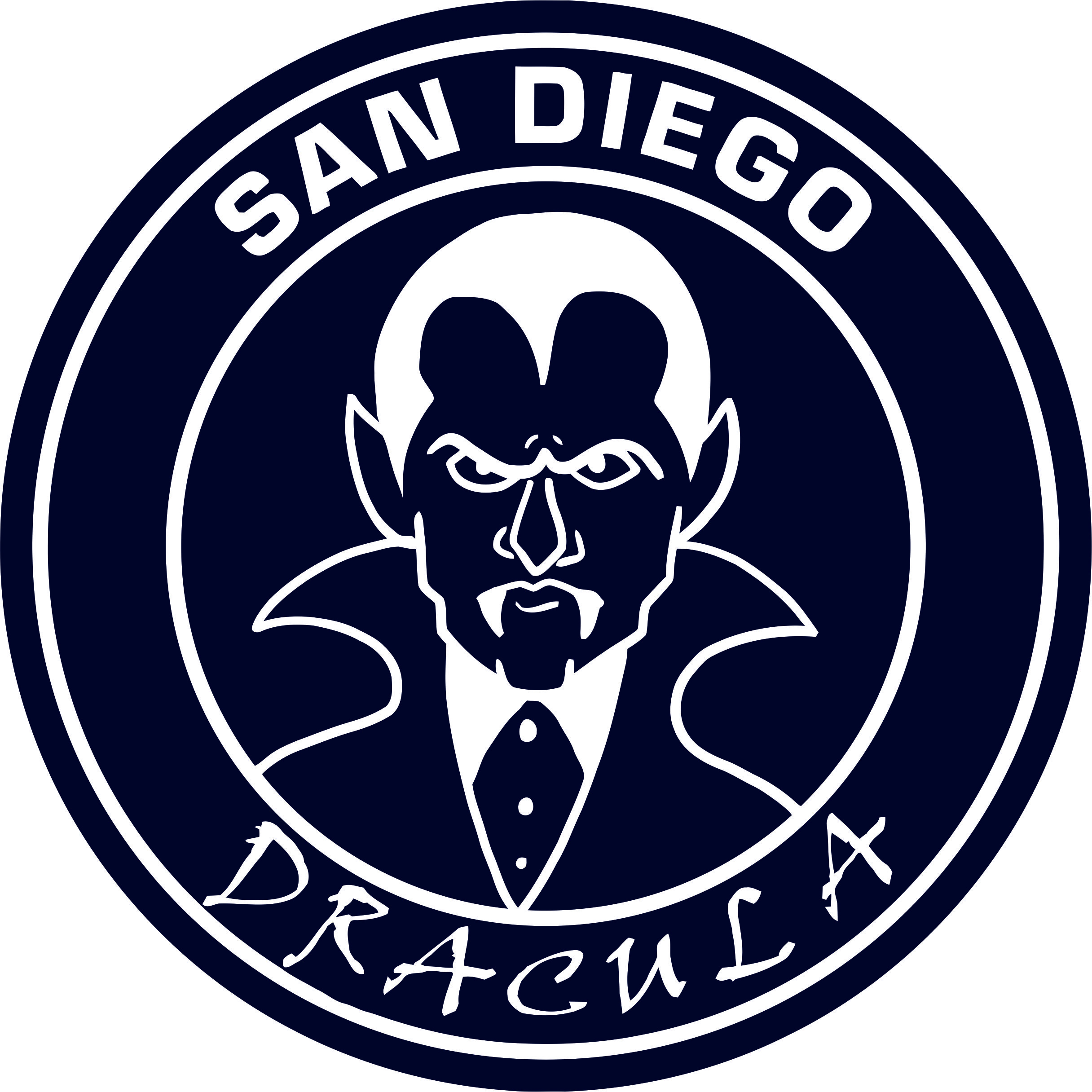 San Diego Padres Dracula Logo DIY iron on transfer (heat transfer)